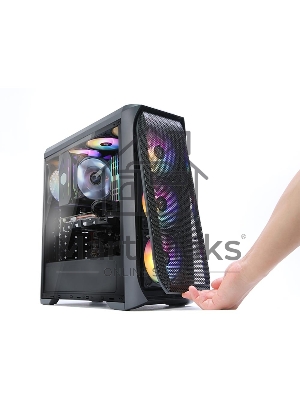 Компьютерный корпус ZALMAN N5 MF, ATX, черный, WINDOW, 1x5.25