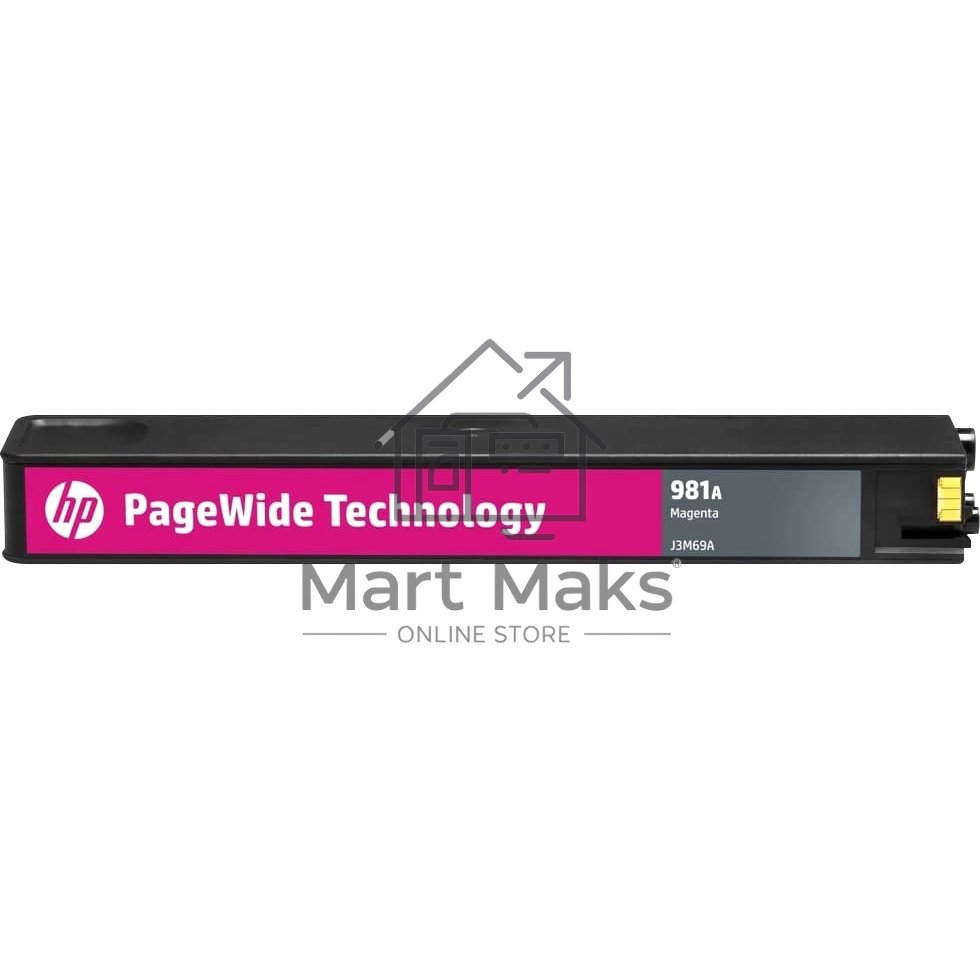 Картридж струйный HP 981A пурпурный для HP Color PageWide Ent Flow MFP 586, 566 6000 стр