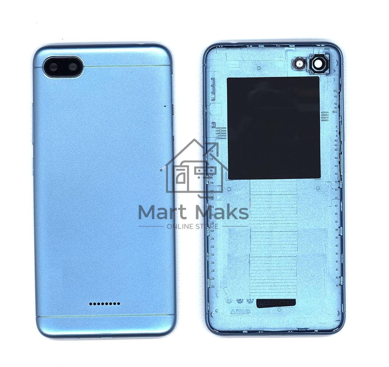 Задняя крышка для Xiaomi Redmi 6A синяя
