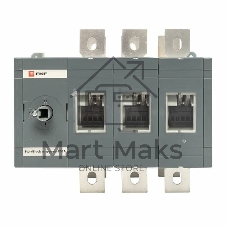 Рубильник 630A 3P реверсивный без рукоятки управления TwinBlock EKF tb-s-630-3p-rev EKF