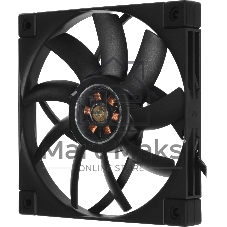 Вентилятор для корпуса DEEPCOOL FT12 SLIM черный, 120 мм, 1850 об/мин, 25.6 дБ, 4 pin