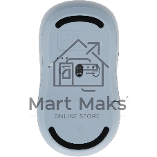 Мышь беспроводная Xiaomi Wireless Mouse 3 синий, 1200 dpi, радиоканал, Bluetooth, USB, кнопки - 5