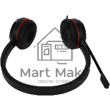 Наушники с микрофоном Jabra Evolve 20 SE черный 2м накладные USB оголовье (4999-823-369)