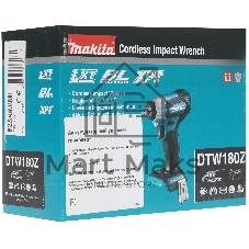 Гайковерт акк MAKITA DTW180Z 18В, Li-ion, 0-3600у\м, 180Нм, квадрат 3\8