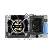 Серверный блок питания с резервированием 2U Redundant 2x2000W ExeGate Industrial-RTS2000 (CRPS, size 77x84x265mm, APFC+Half bridge (LLC)+DC-DC, КПД 94% (80 PLUS Platinum), 4 cm fan, 24pin, 2x(4+4)pin, 2PCIe, 2SATA, 6IDE, RTL)