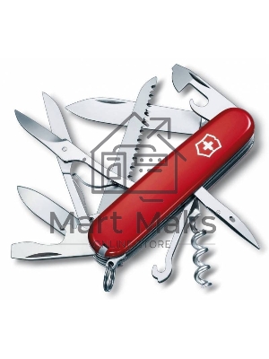 Нож перочинный Victorinox Huntsman (1.3713) 91мм 15функций красный карт.коробка