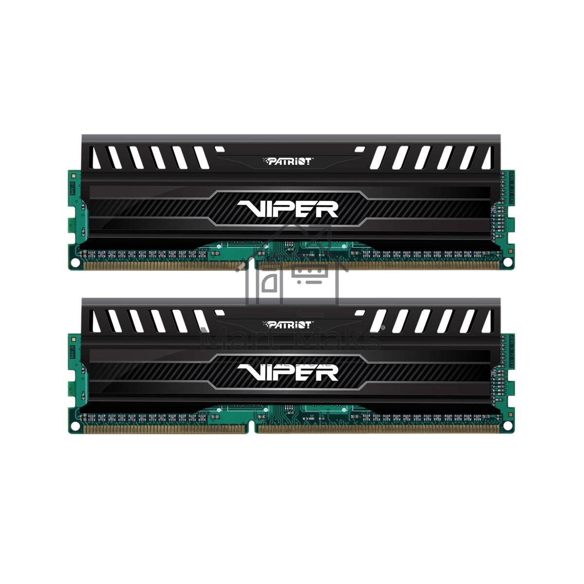 Оперативная память Patriot Viper 3, DDR3, 16GB (2x8 GB), 1866 MHz, CL10, DIMM, радиатор, черный