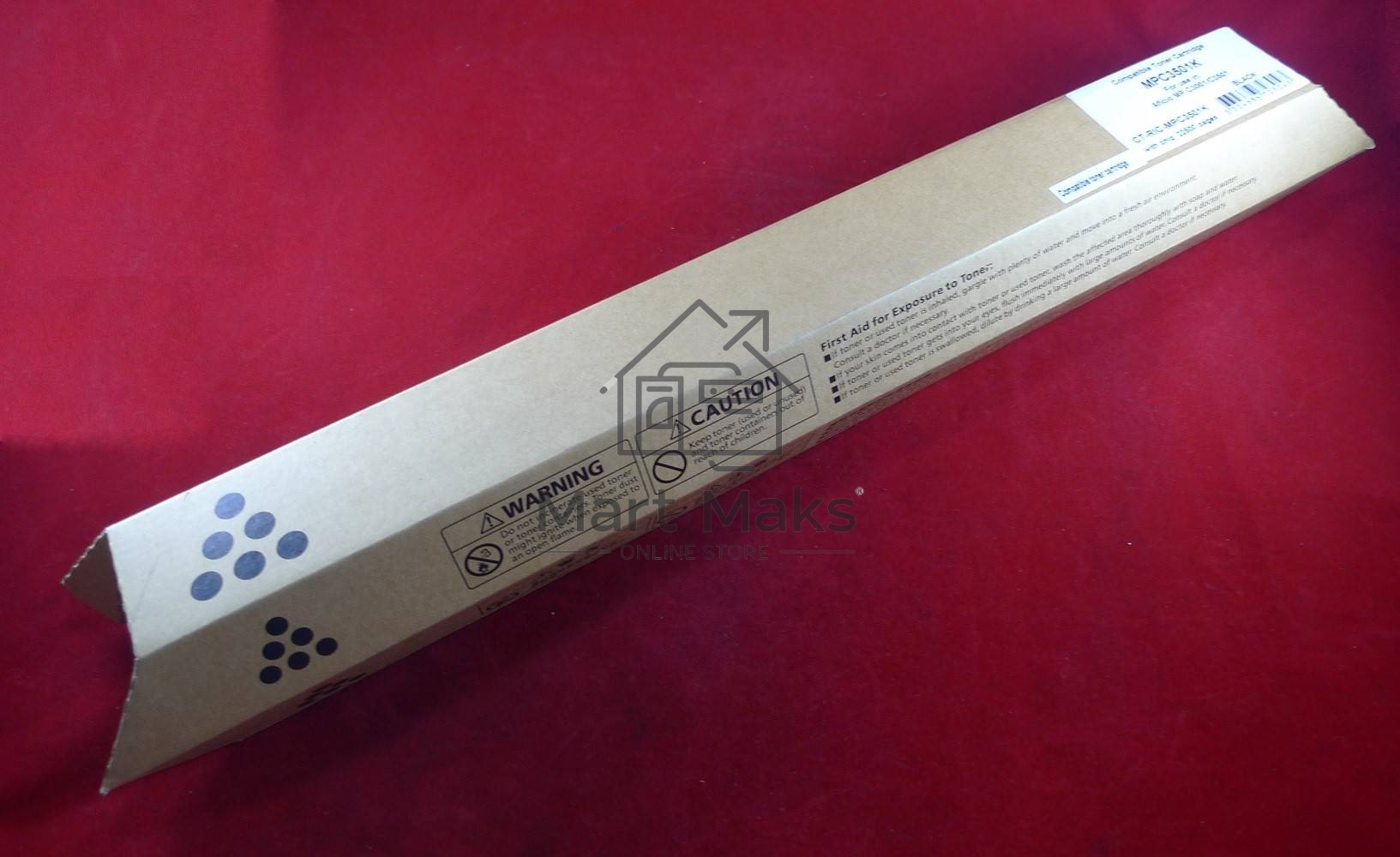 Картридж лазерный Ricoh Aficio MP C3001/C3501 черный, type MPC3501E (туба, 460г) JPN