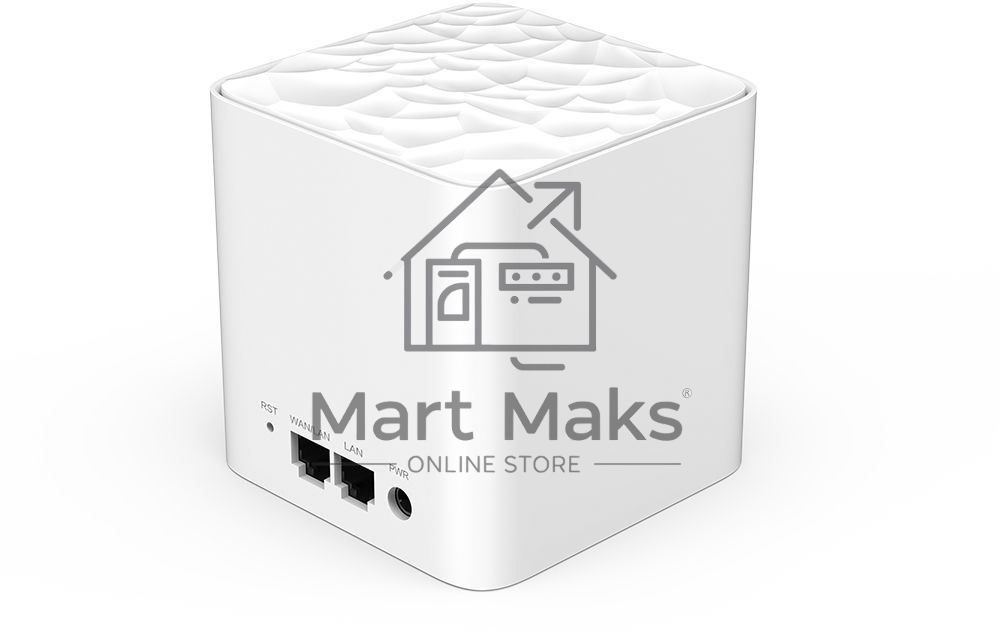 МаршрутизаторTenda nova MW3 (2 роутера) АС1200 Двухдиапазонная Wi-Fi Mesh система, 2 порта fast ethernet RJ45