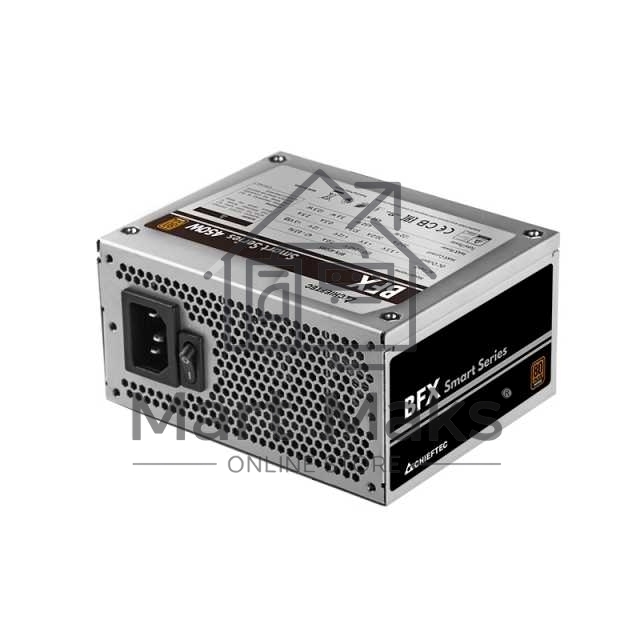 Блок питания Chieftec Smart BFX-450BS, 450Вт, 80 PLUS Bronze, 90мм, серебро