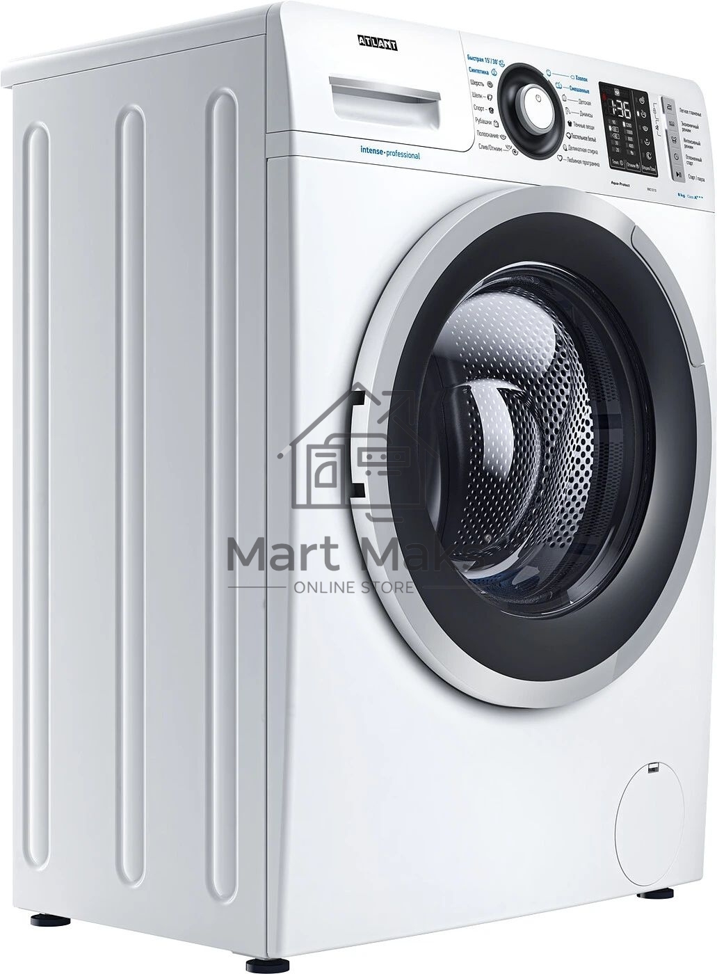 Стиральная машина Atlant СМА 80С1213-01 белый, загрузка фронтальная 8 кг, 1200 об/мин., класс: А+++
