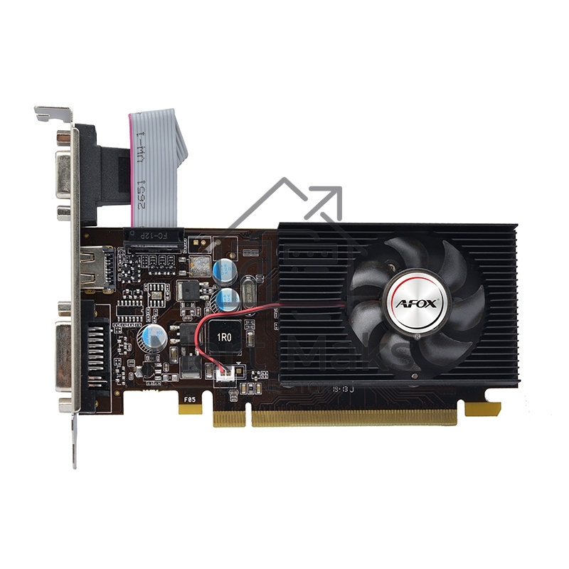 Видеокарта AFOX NVIDIA Geforce GT210 1Gb DDR3 64Bit DVI HDMI VGA LP Single Fan
