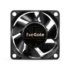Вентилятор для корпуса ExeGate EX06025S2P черный, 60 мм, 3500 об/мин, 24 дБ, 2 pin