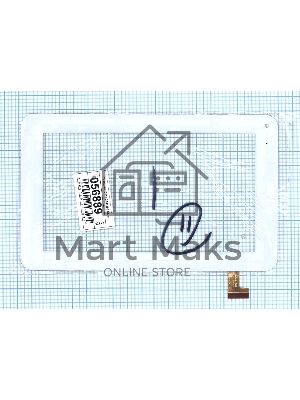 Сенсорное стекло (тачскрин) 10112-0A4945E, белое