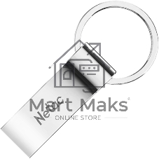 Флешка USB Netac U275 (NT03U275N-016G-20SL), 16Gb, USB 2.0, R/W 50/40, серебристый