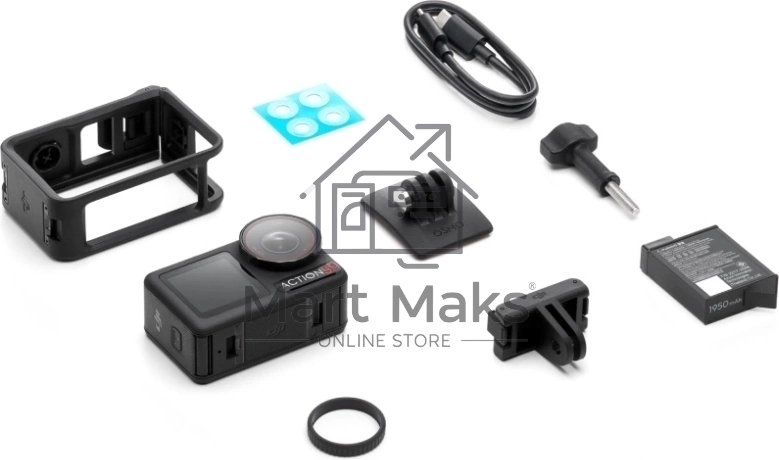Экшн-камера Dji Osmo Action 5 Standard Combo 1xCMOS 12Mpix серый/черный