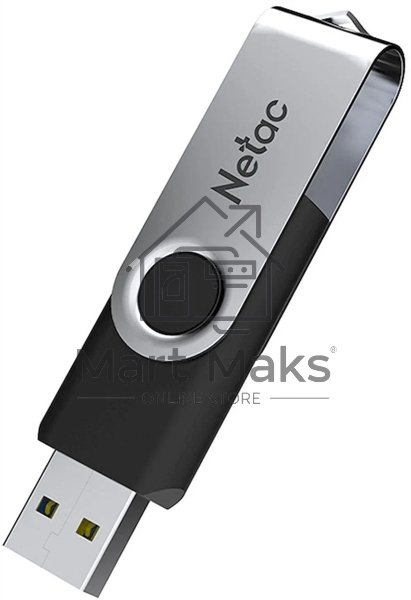 Флешка USB R/W R/W Netac U505 128Gb <NT03U505N-128G-20BK>, USB2.0