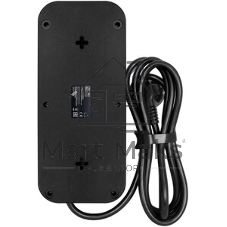 Сетевой фильтр Powercom SP-01 USB2A1CW 3,0М 3.0 м, 4 розетки, белый/серый, коробка