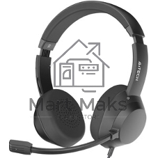 Гарнитура A4Tech Fstyler FH150U чёрный, проводная