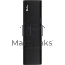 Внешний SSD Netac Z SLIM, 250 Gb, USB 3.2 Gen 2 Type-C, R/W 550/480, черный
