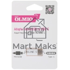 Адаптер microUSB to USB-C OLMIO