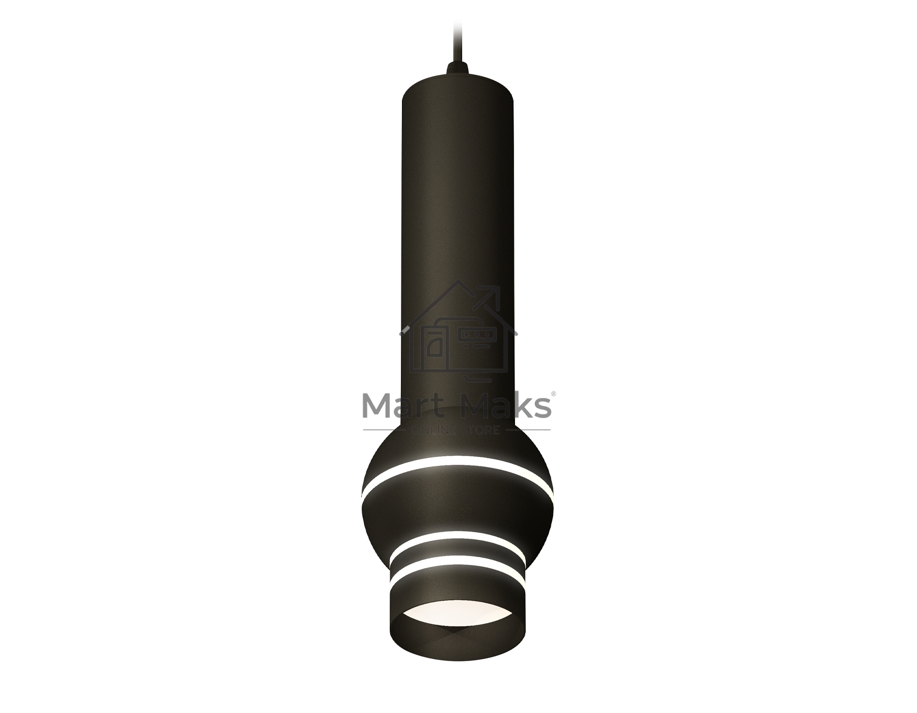 Светильник Ambrella XP1102011 SBK/FR черный песок/белый матовый MR16 GU5.3 LED 3W 4200K