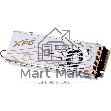 Накопитель SSD ADATA XPG MARS 980 PRO, 2Tb, PCIe 5.0 x4, M.2 2280, NVMe, R/W 14000/13000, с радиатором