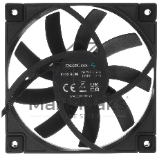 Вентилятор для корпуса DEEPCOOL FT12 SLIM черный, 120 мм, 1850 об/мин, 25.6 дБ, 4 pin