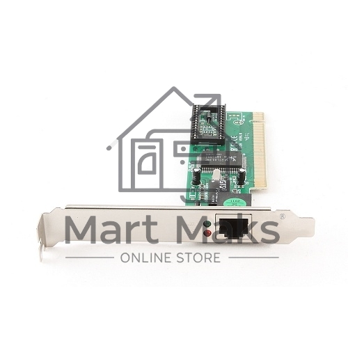 Сетевой адаптер Ethernet Gembird NIC-R1 100/10, PCI, чипсет RTL8139C
