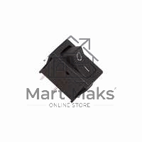 Выключатель клавишный 250V 6А (2с) ON-OFF черный Mini Rexant