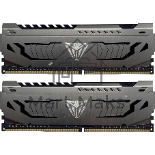 Оперативная память Patriot Viper Steel, DDR4, 16GB (2x8 GB), 3733 MHz, CL17, DIMM, радиатор, черный