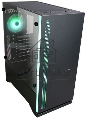 Компьютерный корпус ZALMAN S5, ATX, BLACK, WINDOW, 2xCOMBO (3.5