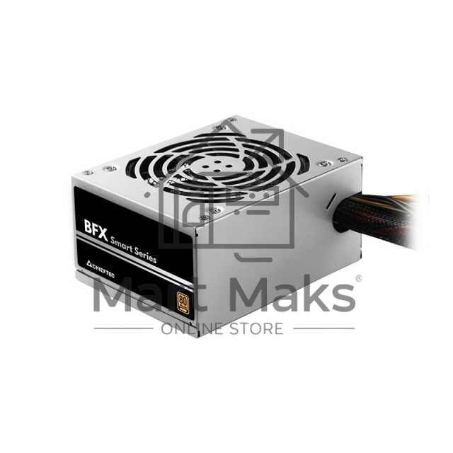 Блок питания Chieftec Smart BFX-450BS, 450Вт, 80 PLUS Bronze, 90мм, серебро