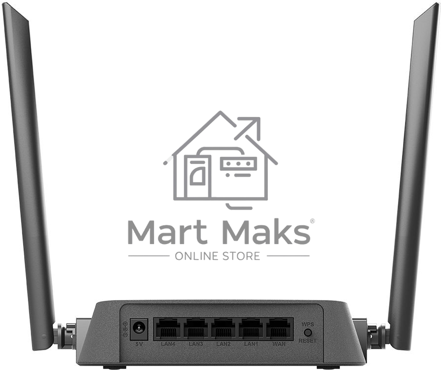 Роутер беспроводной D-Link DIR-615/Z1A 10/100BASE-TX