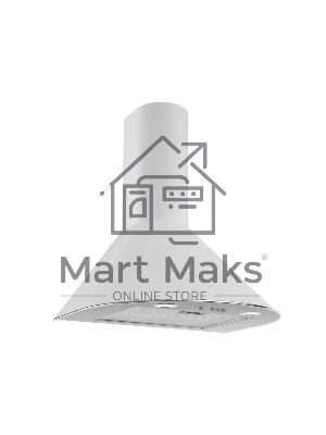 Вытяжка каминная Elikor DE6534WS белый/серебро, 60 см, 430 куб. м/ч, 55 дБ