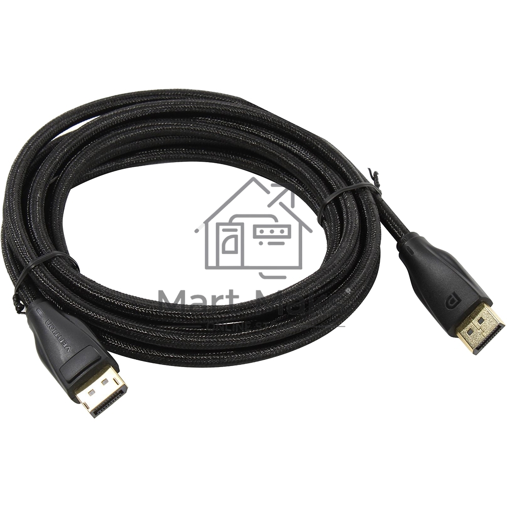Кабель Vention DisplayPort v1.4 20M/20M - 3м