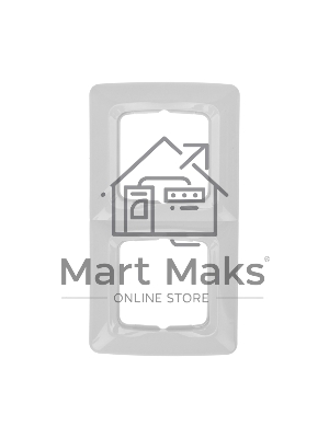 Рамка 2-я DEA горизонтальная Бел KRANZ (1/10/180)