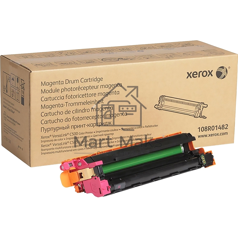 Барабан XEROX 108R01482 пурпурный,magenta (40000 стр) для XEROXVersaLink C500/C505 (Channels)