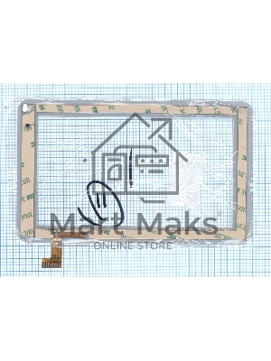 Сенсорное стекло (тачскрин) 10112-0A4945E, белое