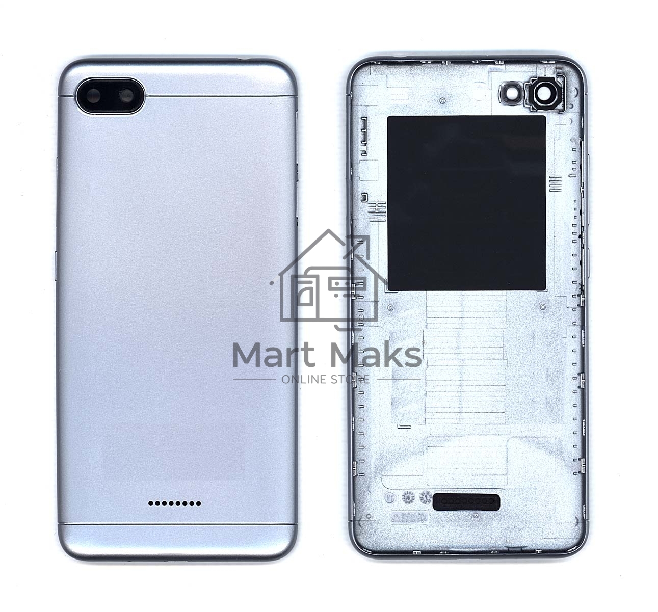 Задняя крышка для Xiaomi Redmi 6A серая