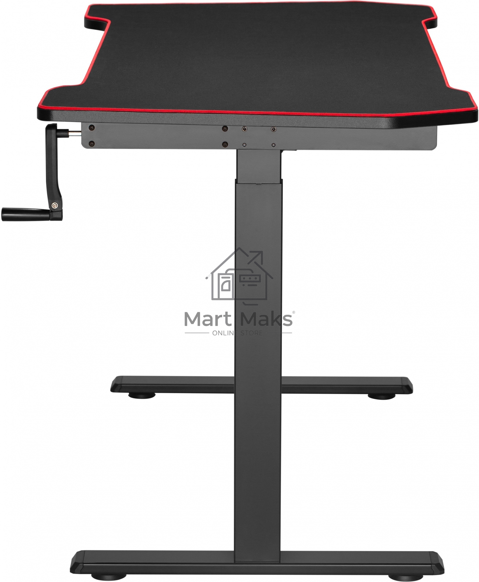 Стол для компьютера Cactus CS-MDL-BK столешница МДФ, черный