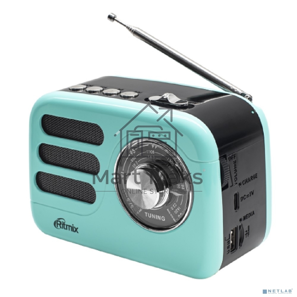 Радиоприемник Ritmix RPR-033 AZURE
