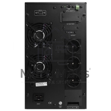 Источник бесперебойного питания Powerman Online 3000VA/2400W, 220V, Tower, Out: 3xShuko, черный*Online3000
