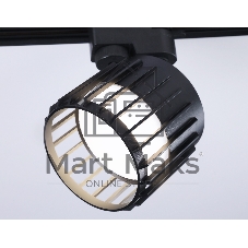Трековый однофазный светильник Ambrella light GL5349 BK черный GX53 D100*80