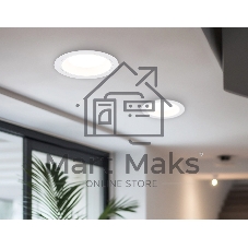 Светильник Ambrella light TN52335 SWH/GWH белый песок/белый глянец GX53 max 12W D115*25