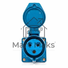 Розетка наруж. уст. 16А 220В 2Р+РЕ IP44 (113) EKF ps-113-16-220