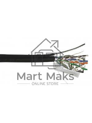 Кабель TWT FTP, 2 пары, Кат.5е, для внешней прокладки, 305 м