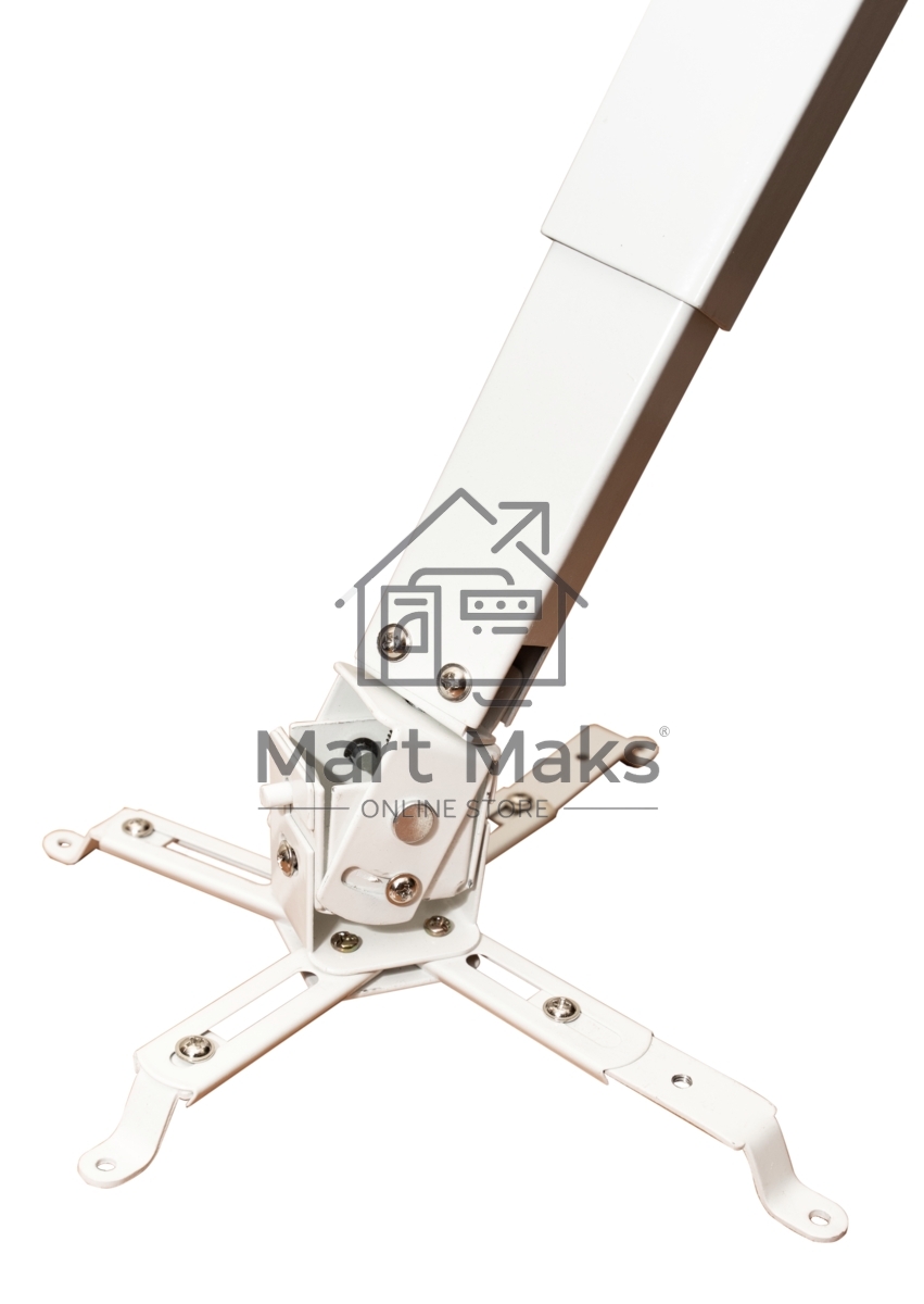 Моторизованный потолочный лифт для проектора 100см, цв. белый