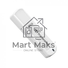 Флешка USB Transcend JetFlash 370 (TS64GJF370), 64Gb, USB 2.0, R/W 25/10, белый