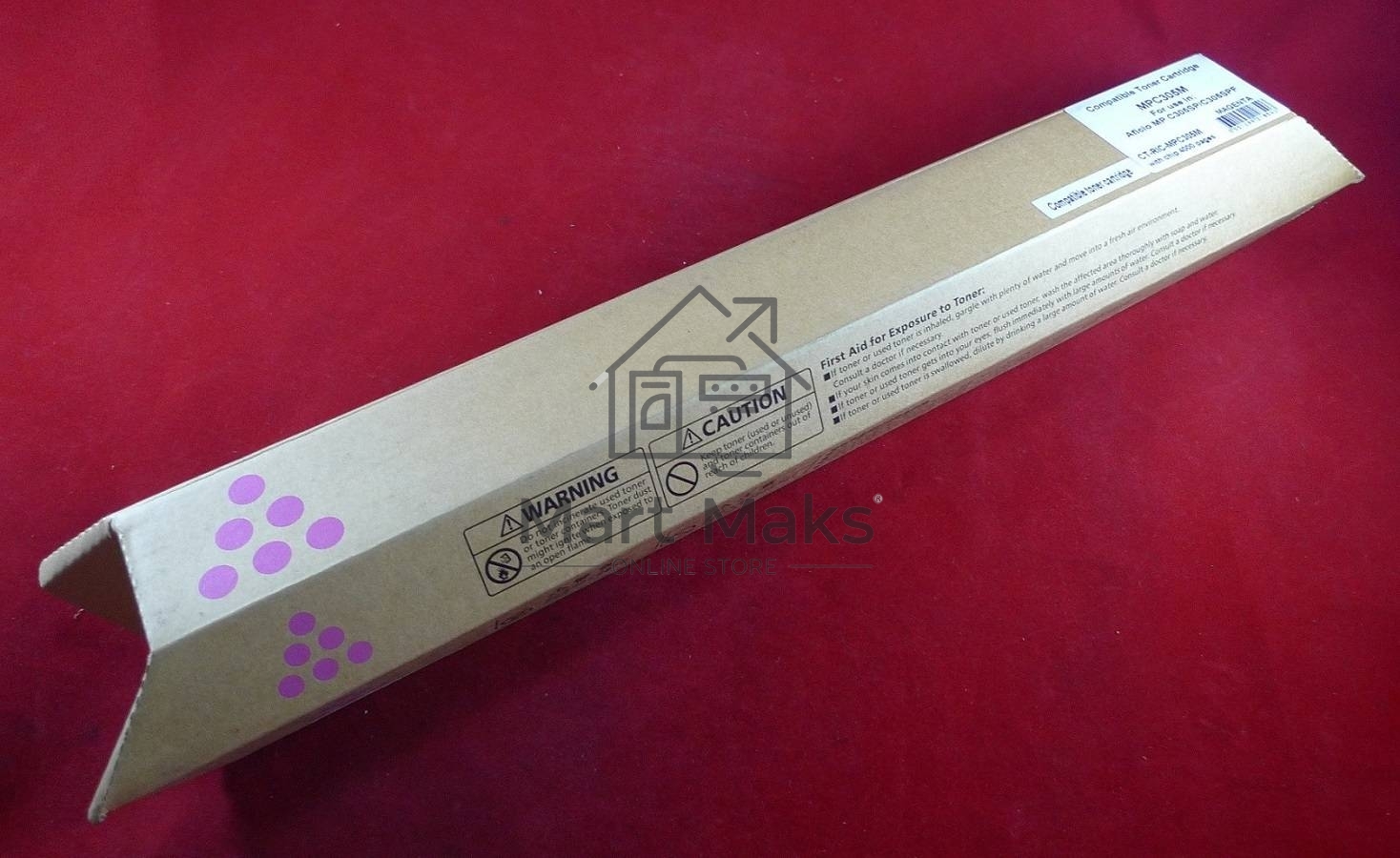 Картридж лазерный Ricoh Aficio MP C305SP/C305SPF пурпурный, type MPC305E (туба, 83г) JPN